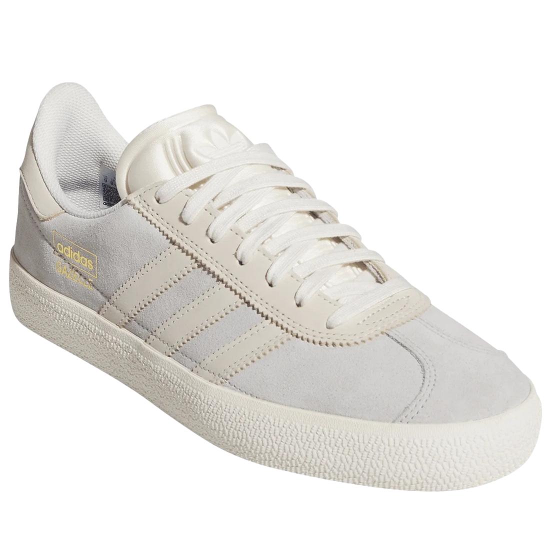 Adidas Gazelle ADV Skate Shoe Grey / White