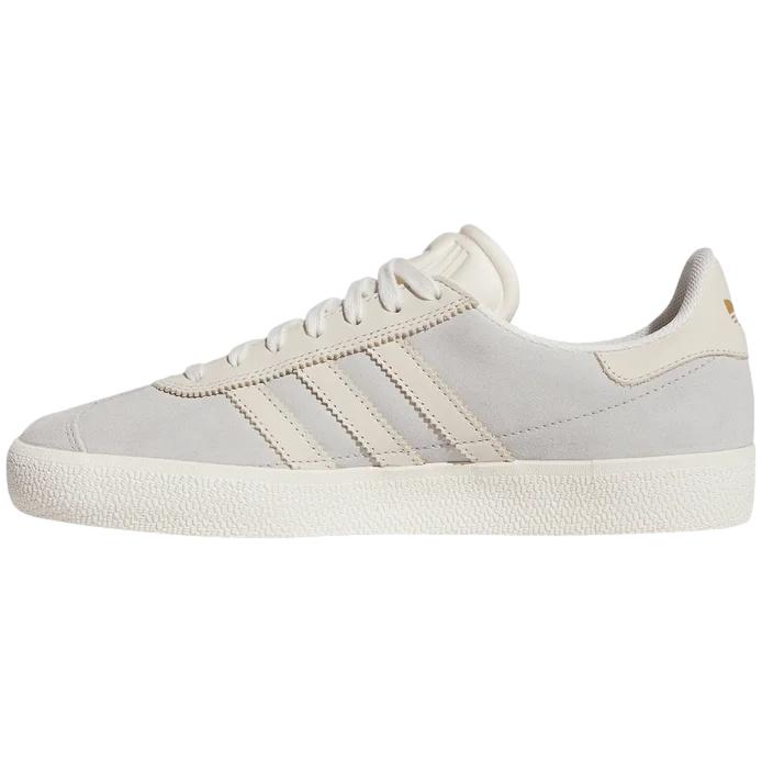 Adidas Gazelle ADV Skate Shoe Grey / White