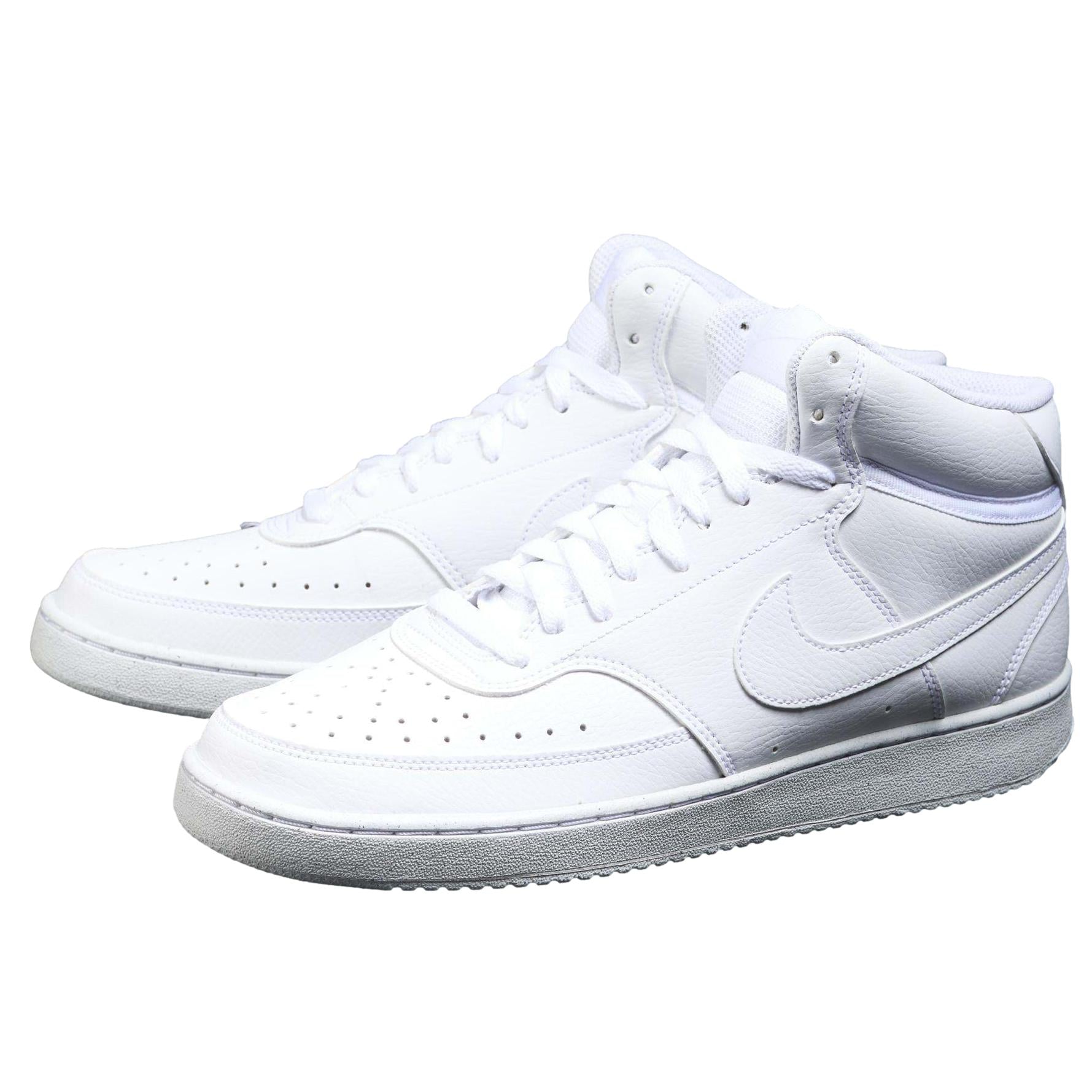 Nike Court Vision Mid BB Mens Shoe White / White