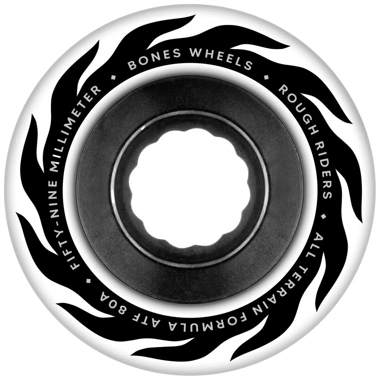 Bones Rough Riders ATF Eternal Flame White 56mm x 80A