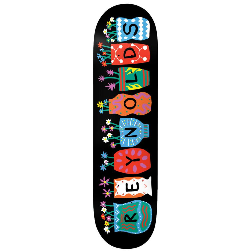 Baker Reynolds Skateboard Deck Pots & Flowers 8.5"