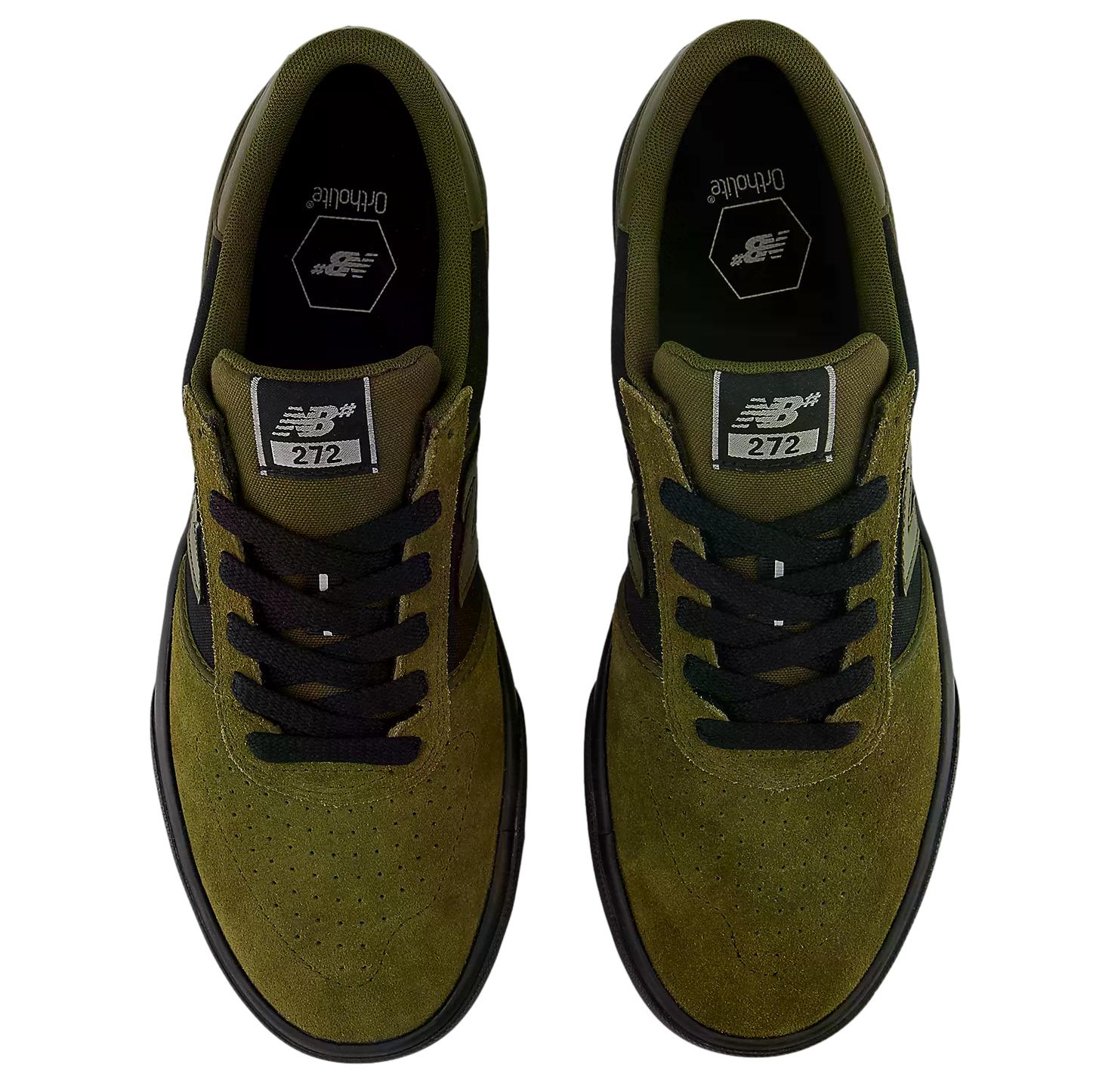 New Balance Numeric 272 Skate Shoes Dark Olive / Black