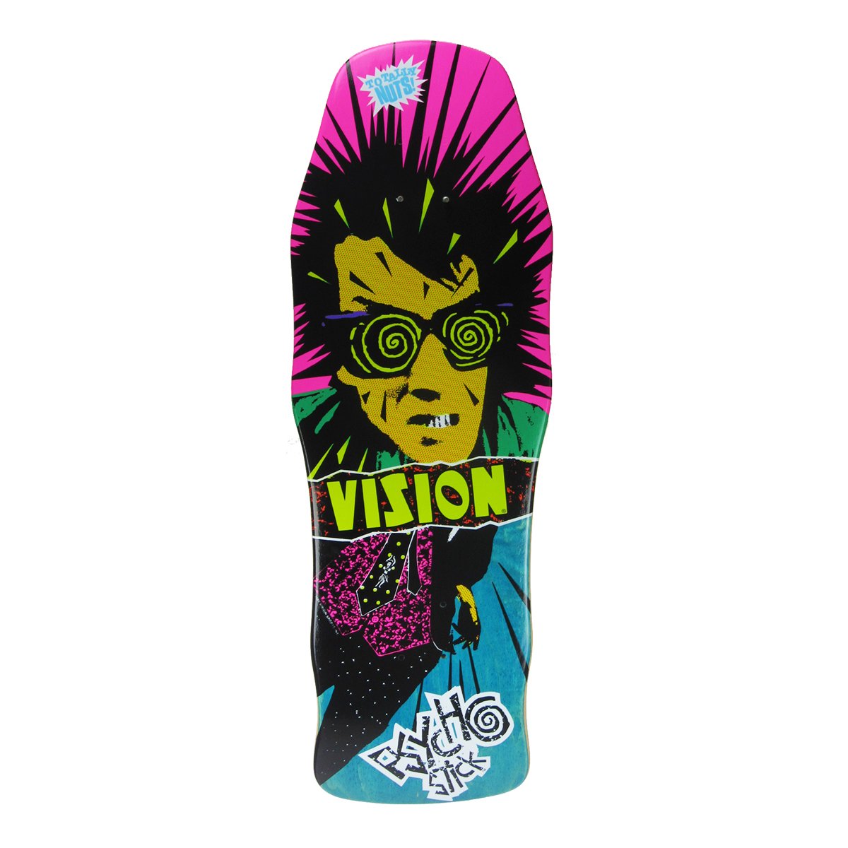 Vision Psycho Stick Old School Deck - 10" x 30 "
