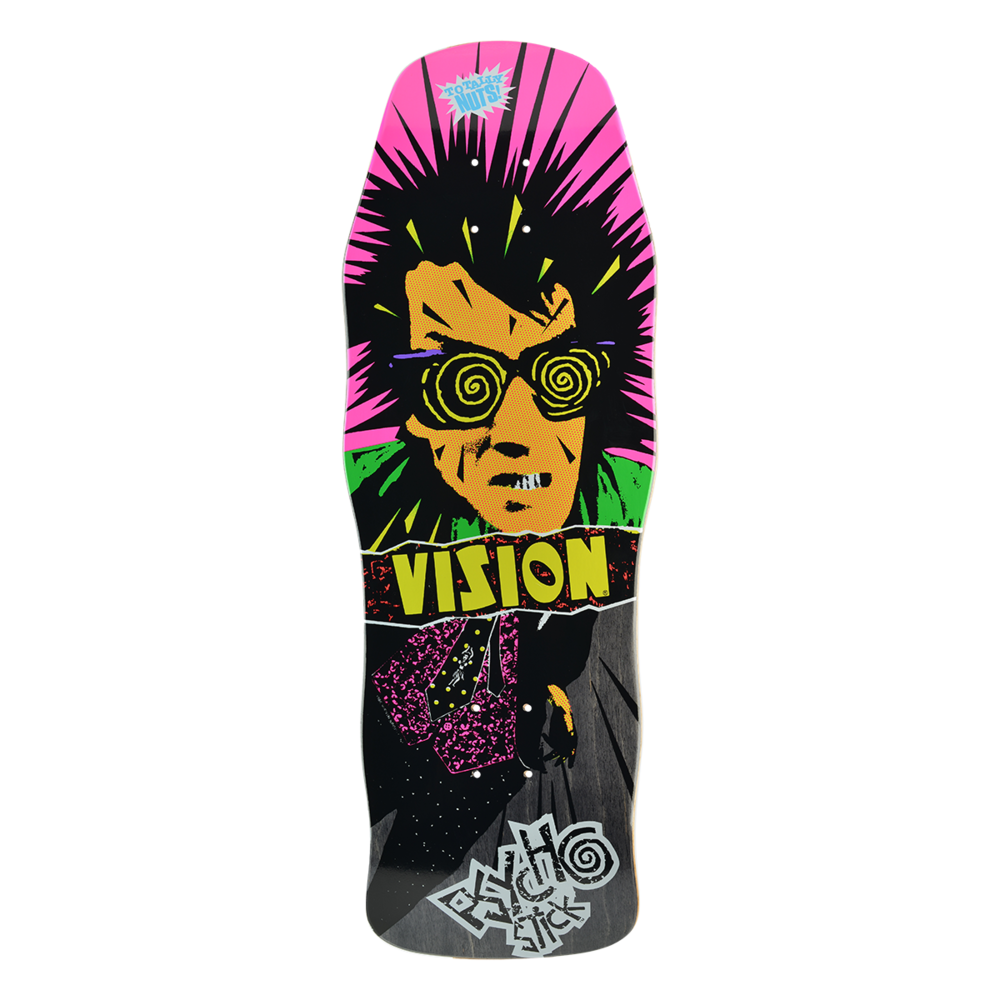 Vision Psycho Stick Old School Deck - 10" x 30 "