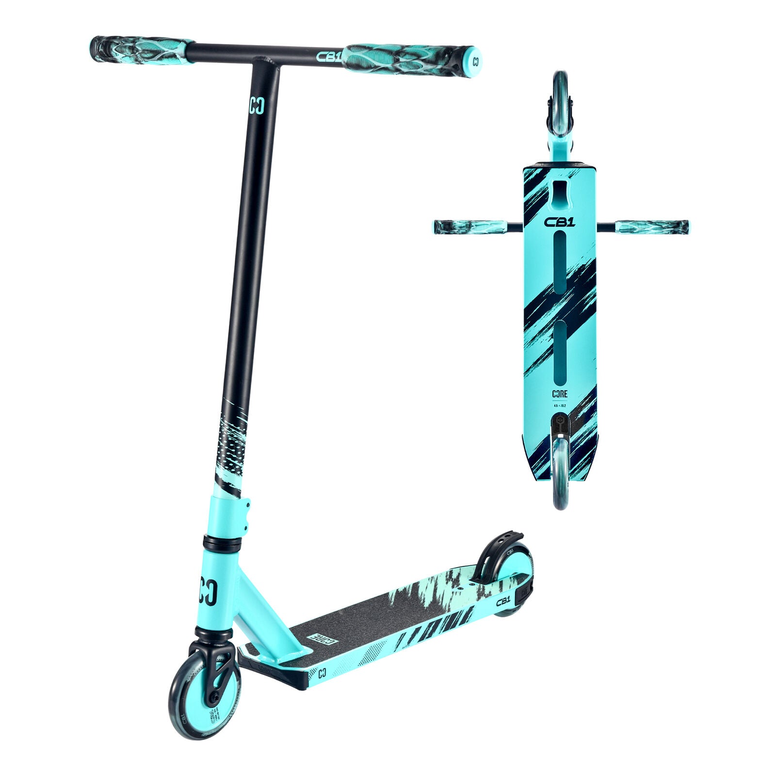 CORE CB1 Beginner Stunt Scooter - Black/Teal