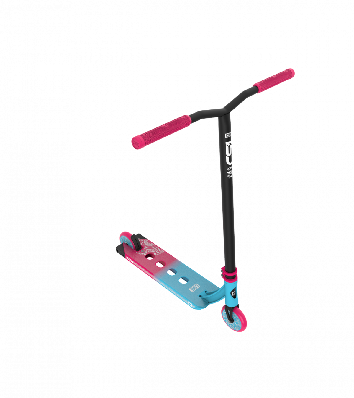 CORE CL1 Light Complete Stunt Scooter - Blue/Pink