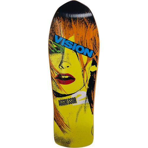 Vision Aggressor 2 Concave Old School Deck 10" x 30.25"