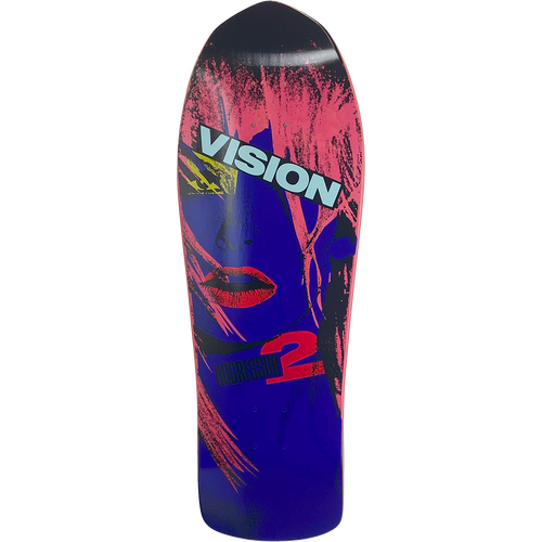Vision Aggressor 2 Concave Old School Deck 10" x 30.25"