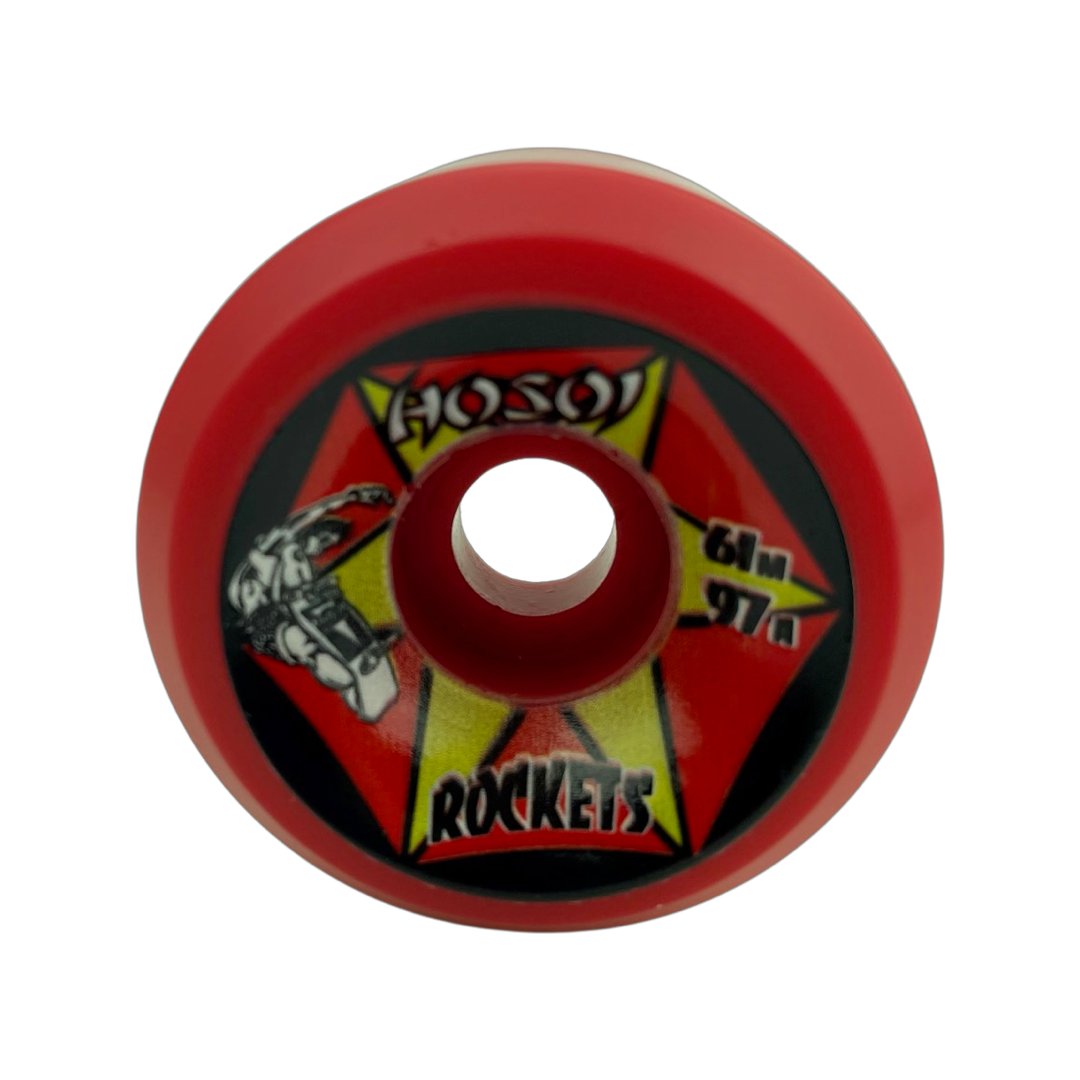 Hosoi Rockets Wheels 4 Pack 61mm 97a