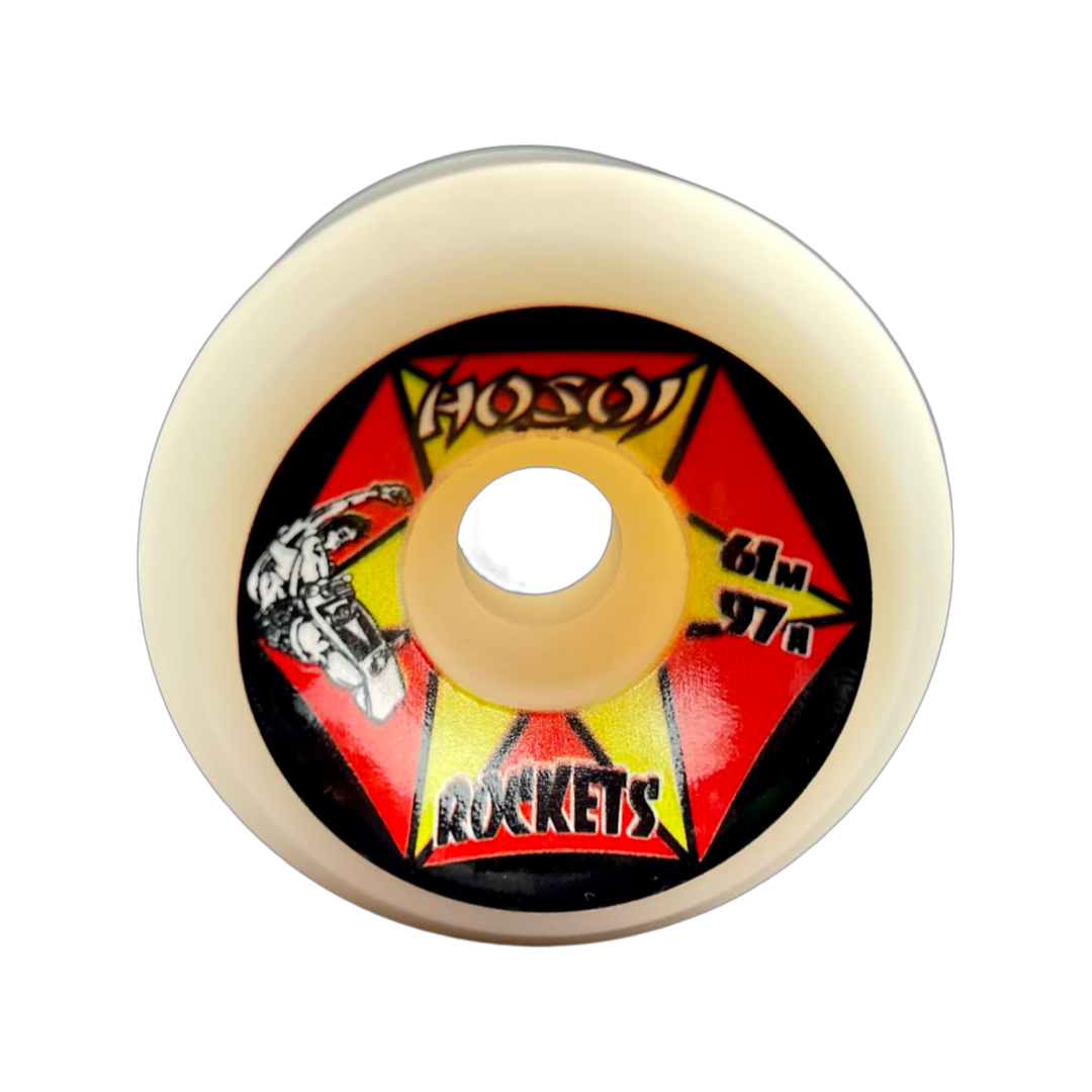 Hosoi Rockets Wheels 4 Pack 61mm 97a