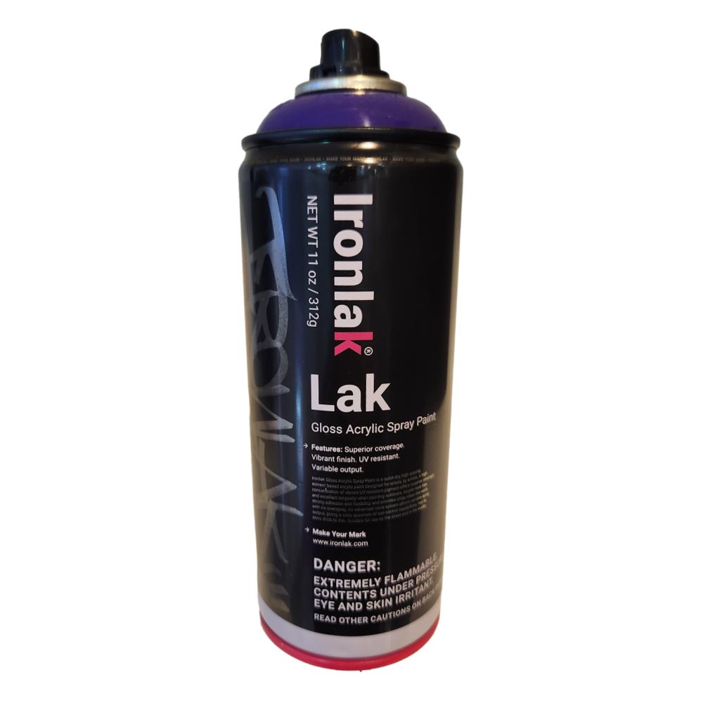 Ironlak Aerosol Spray Paint Eggplant