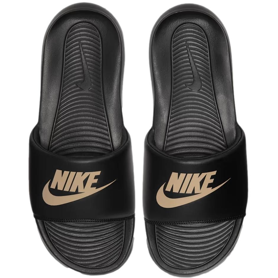 Nike Victori One Slide Black / Metallic Gold