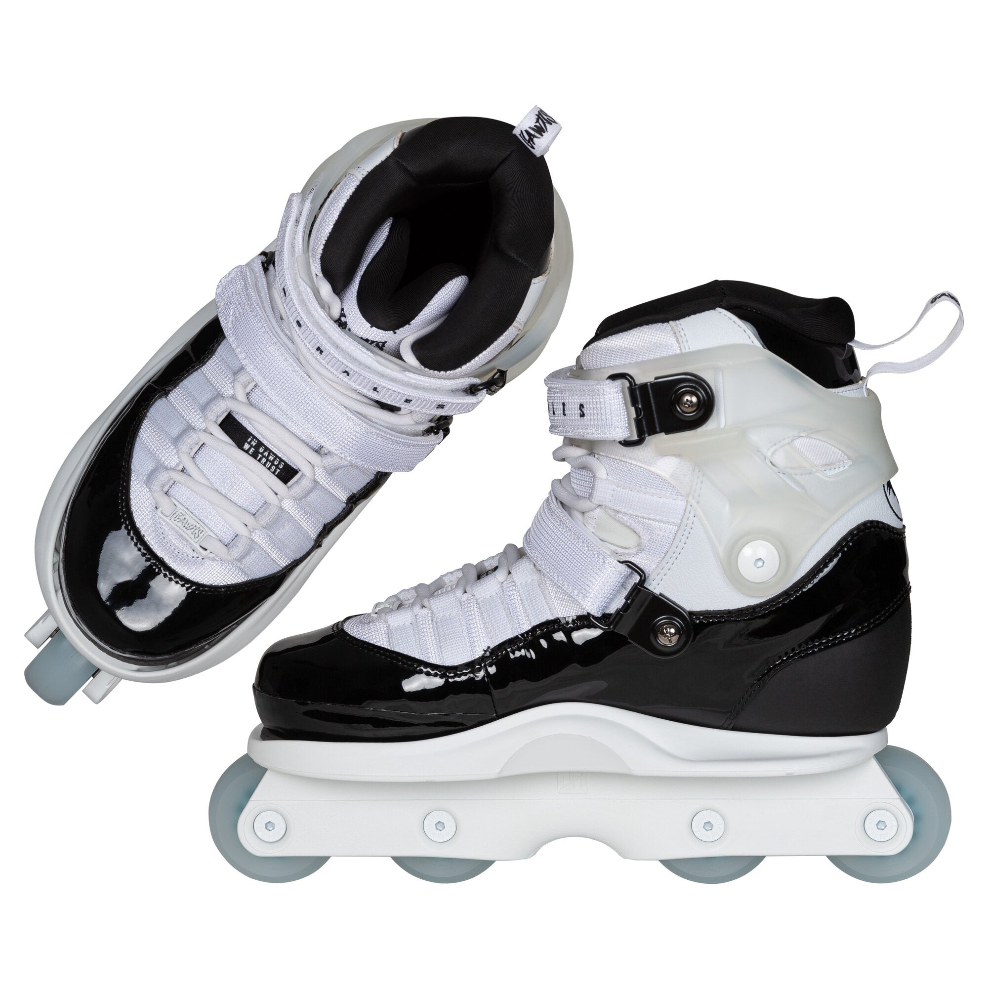 Gawds FM 5 White / Black Inline Skates
