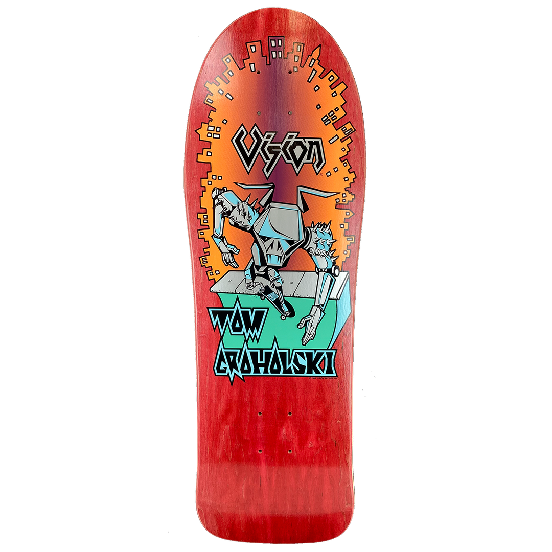 Vision Groholski Robot Old School Deck - 9.5"x 29.5"