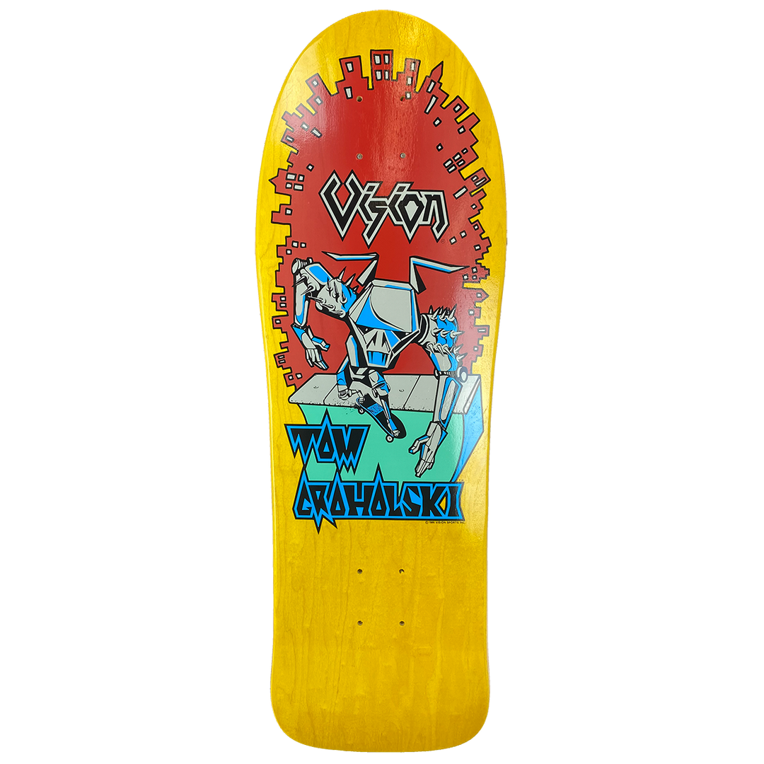 Vision Groholski Robot Old School Deck - 9.5"x 29.5"