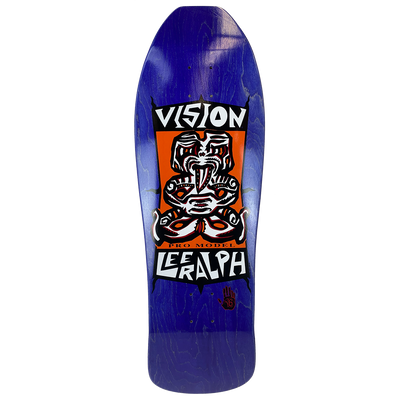 Vision Lee Ralph Tiki Old School Deck - 10" x 31.75"
