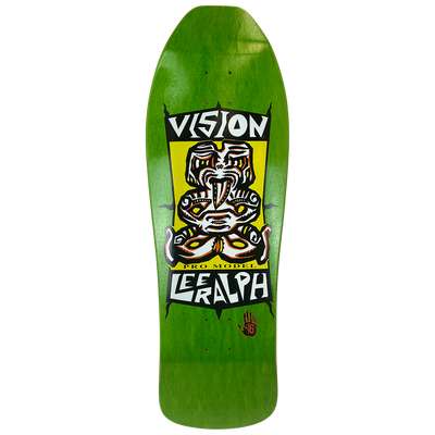 Vision Lee Ralph Tiki Old School Deck - 10" x 31.75"