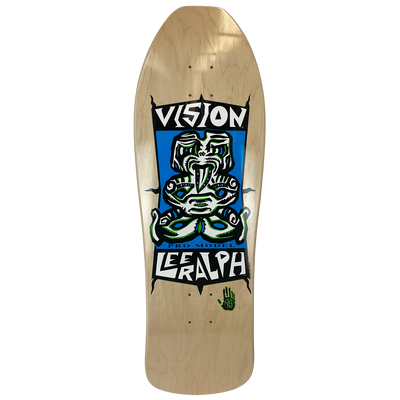 Vision Lee Ralph Tiki Old School Deck - 10" x 31.75"