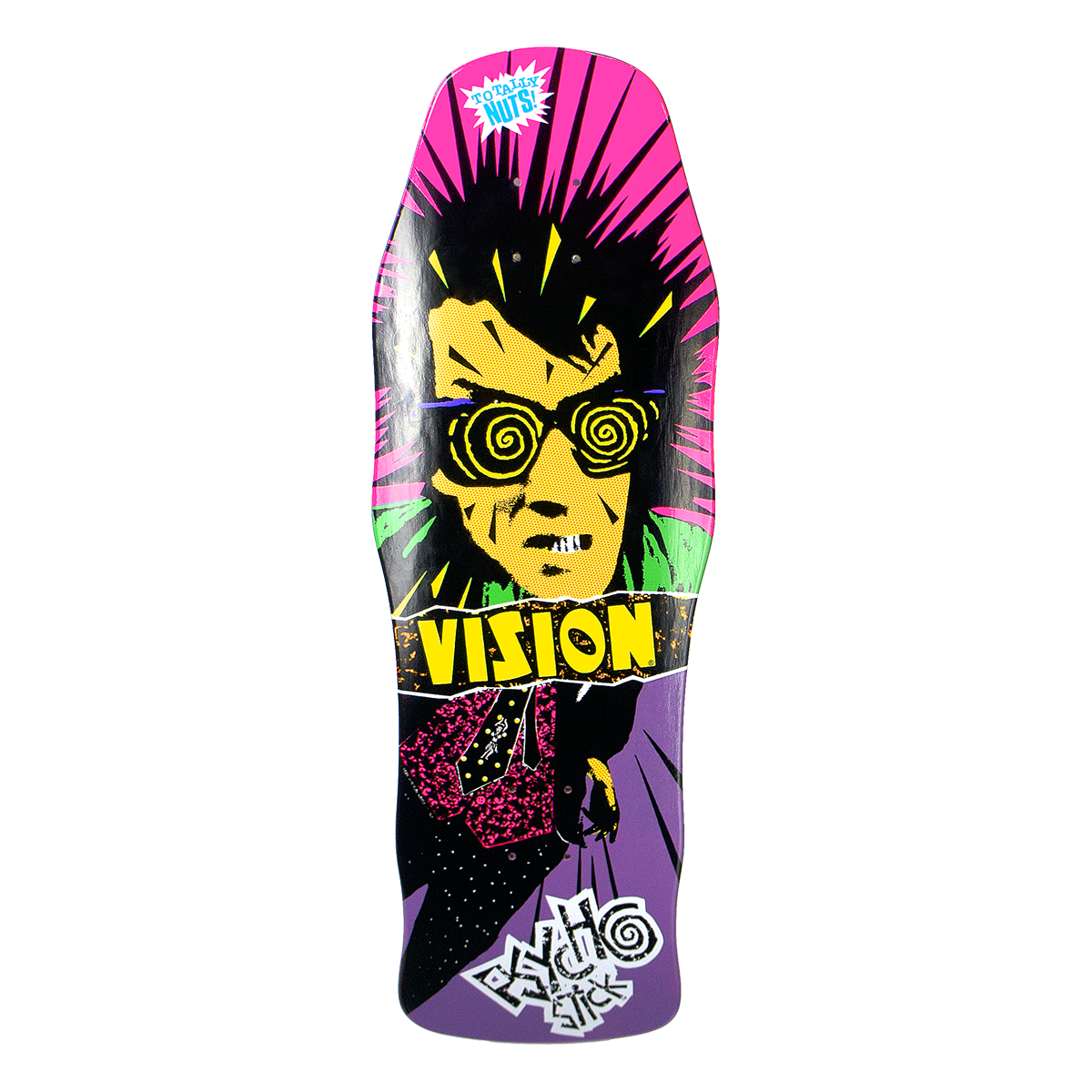 Vision Psycho Stick Old School Deck - 10" x 30 "