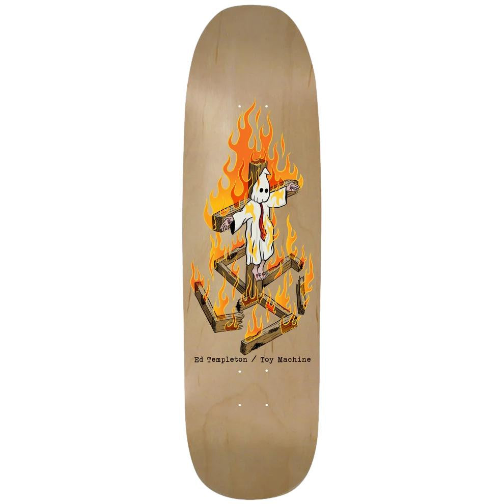 Toy Machine Templeton Charred Cross 9.0" Deck