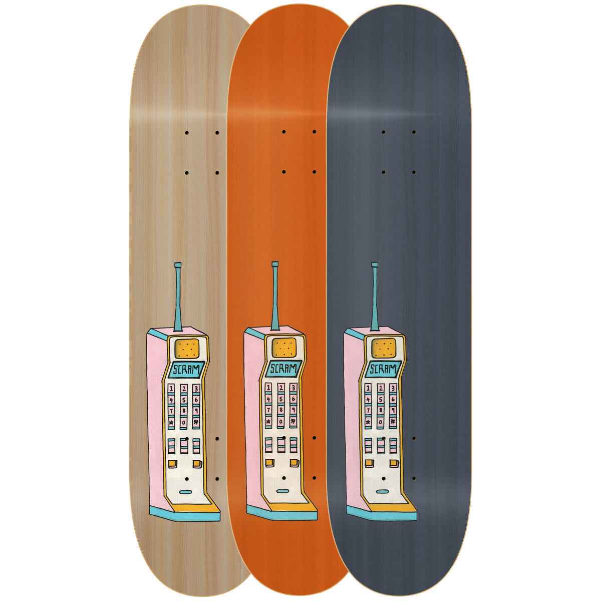 Scram Portable Skateboard Deck