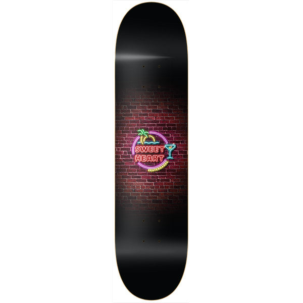 Sweetheart Neon Bar Logo Skateboard Deck