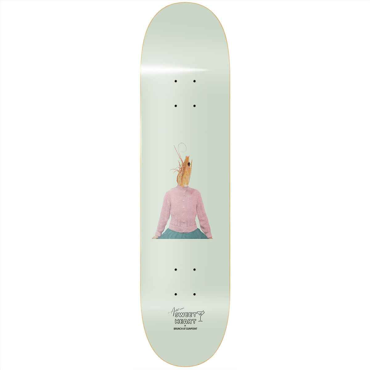Sweetheart Prawn Skateboard Deck