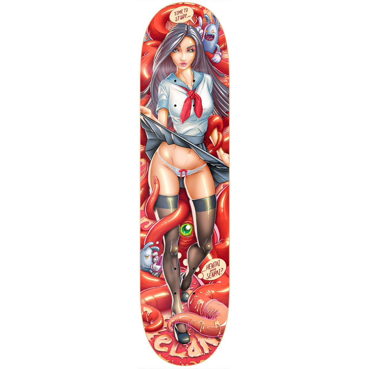 élan Hentai with Senpai Skateboard Deck