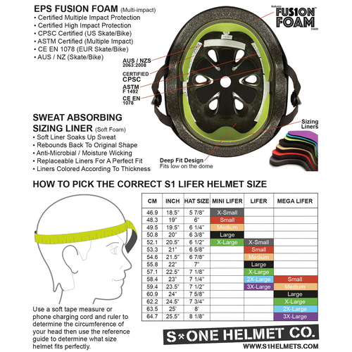 S-One Helmet Lifer Blood Red Matte