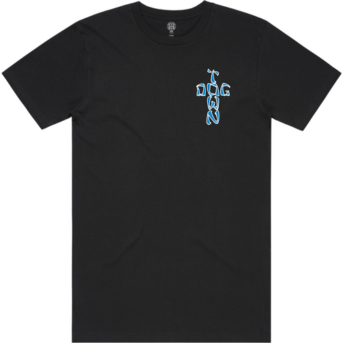 Dogtown Tee Aaron Murray Fingers 80s Black