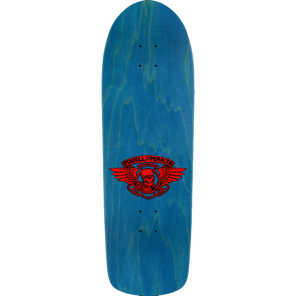 Powell Peralta Old School Ripper Skateboard Deck Red / Blue Foil