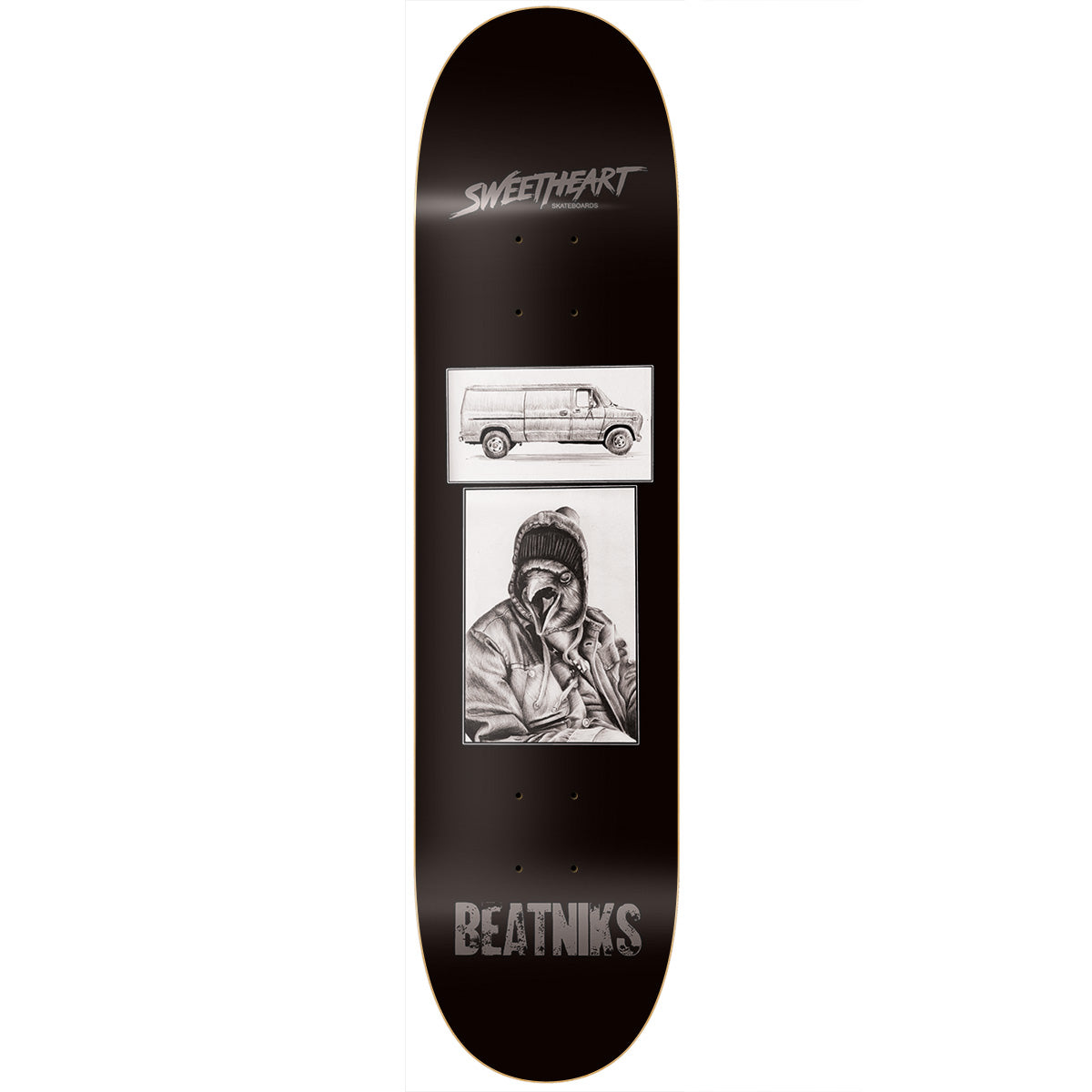 Sweetheart x Beatniks Going Nowhere Skateboard Deck