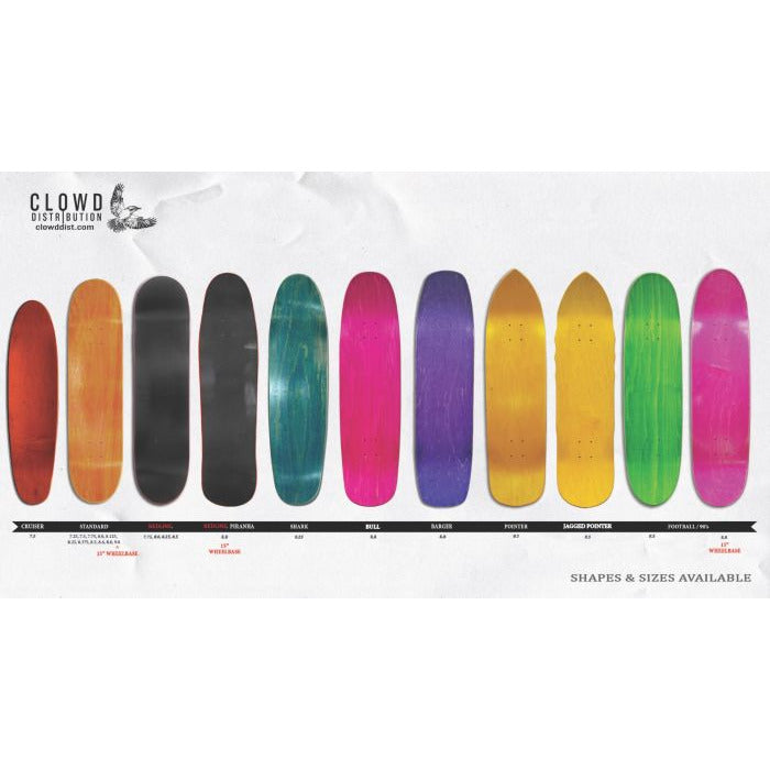 Elan Manu Geo Croc Skateboard Deck