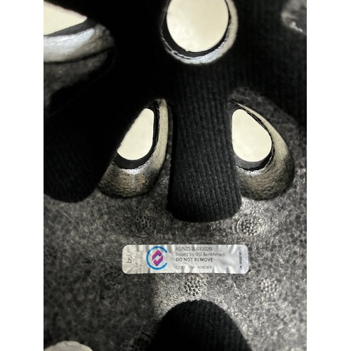 S-One Helmet Lifer Black Matte/Grey Straps