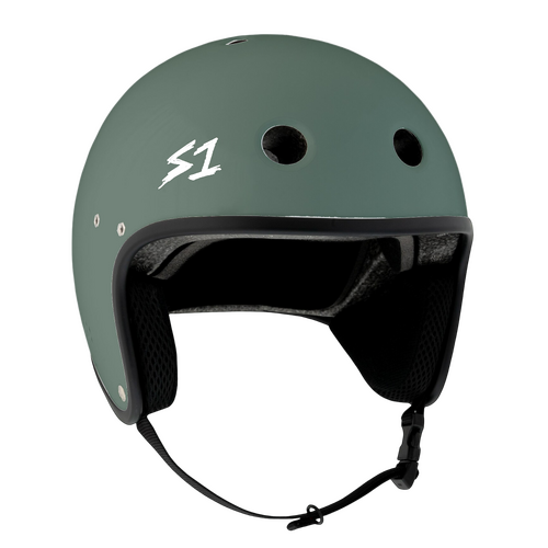 S-One Helmet Retro Lifer E-Helmet Ambush Green Matte