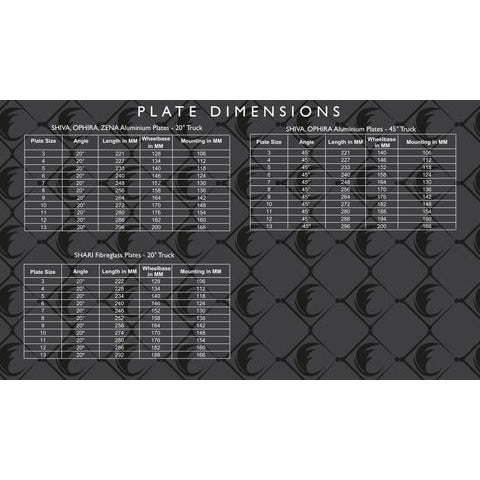 Chaya Shiva 1.0 Forged Plate 45 Degree Quick Release Axles