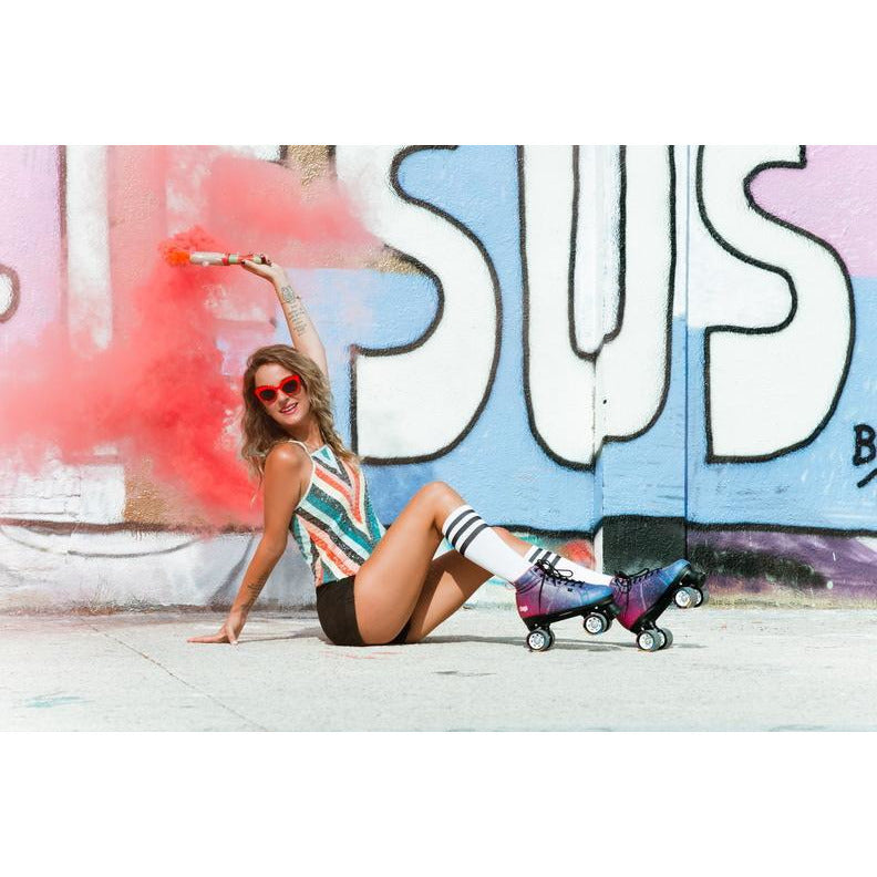 Chaya Vintage Airbrush Roller Skates