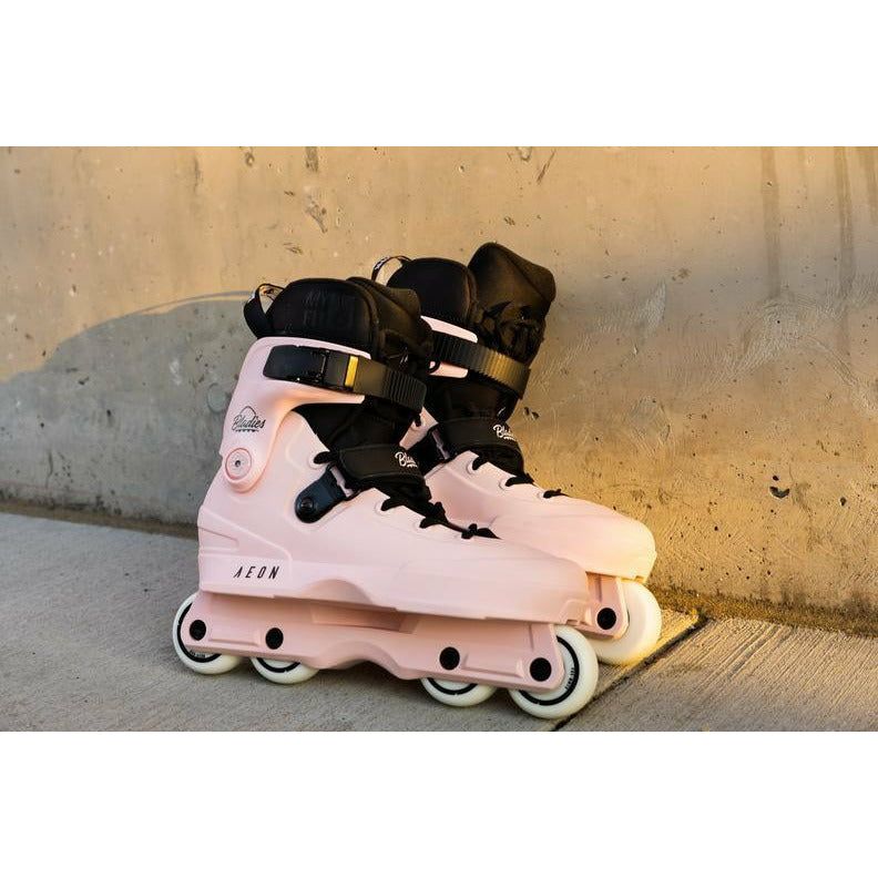 USD Aeon 60 Bladies Pink Aggressive Inline Skates - Da Klinic Online | Skate Specialists