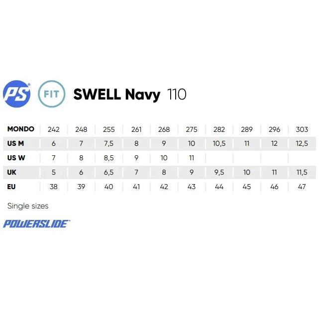 Powerslide Swell 110 Navy Inline Skates