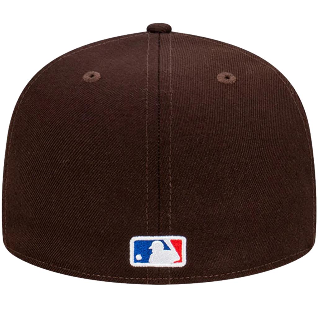 New Era 59FIFTY San Diego Padres Fitted Cap Brown