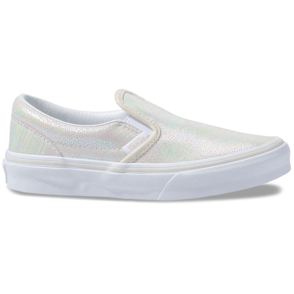 Vans Classic Slip-On (Metallic Oil Slick) True Youth Shoe - Da Klinic Online | Skate Specialists