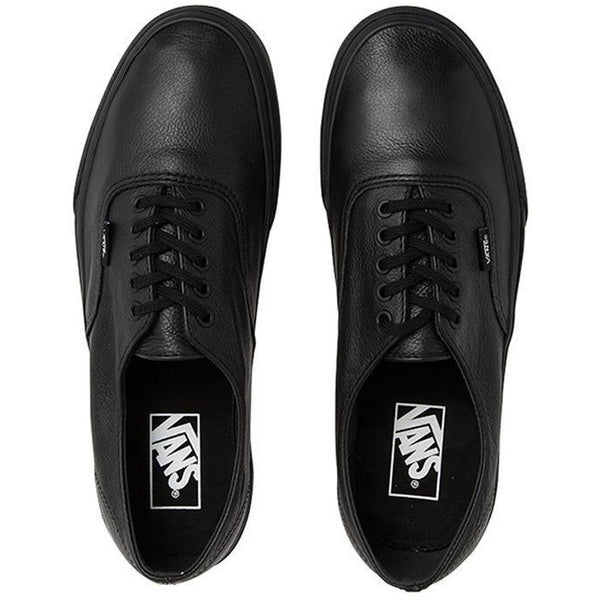 Vans Shoes Tenis Vans Authentic Black Vans Authentic (Italian Leather) Black/Black