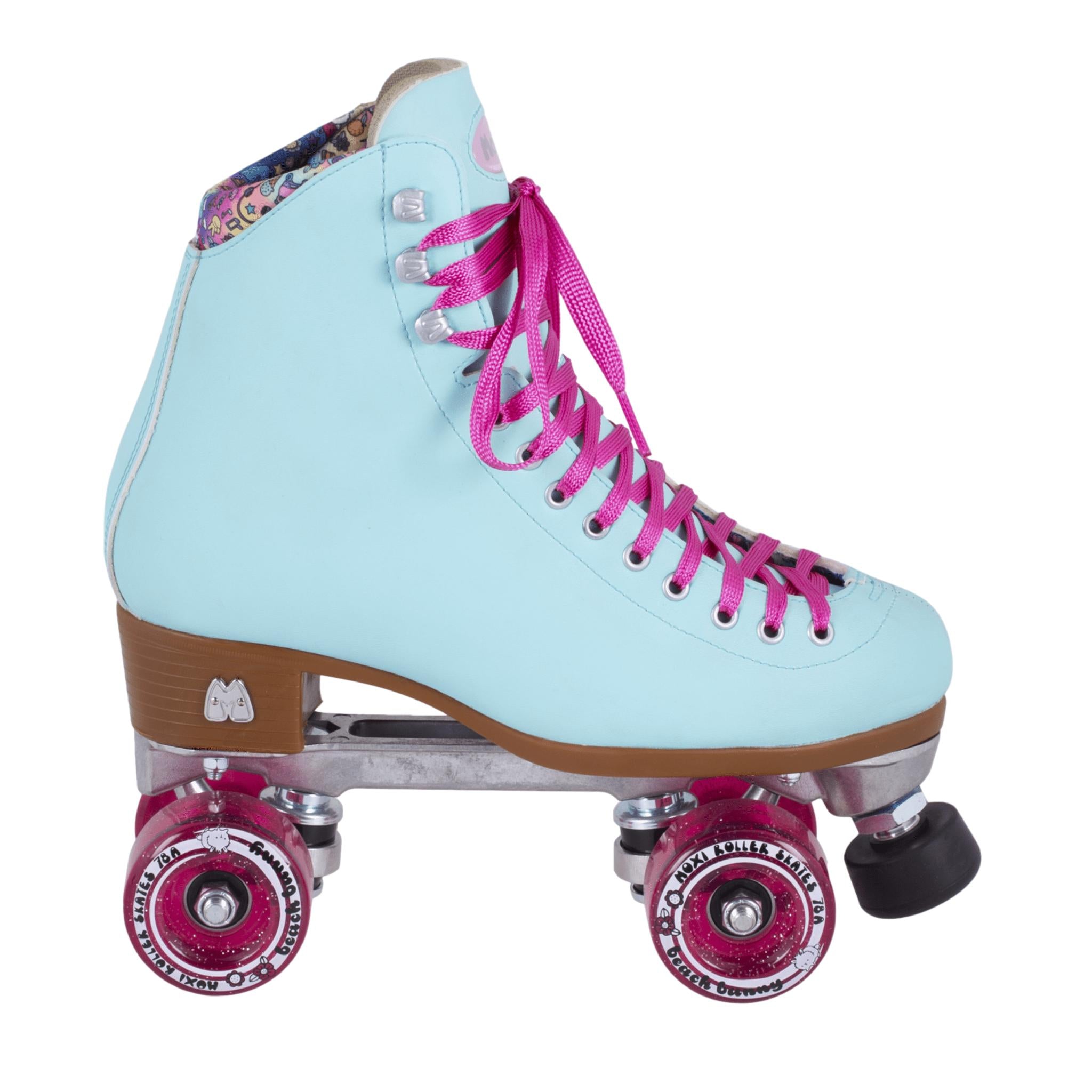Moxi Beach Bunny Roller Skates Sky Blue