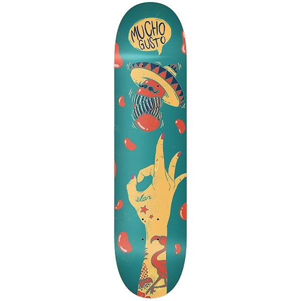ELAN FLICK THE BEAN SKATEBOARD DECK