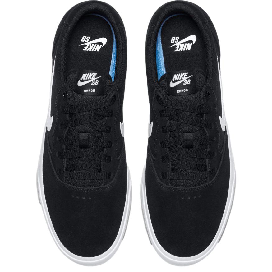 Nike SB Chron 2 Mens Skateboarding Shoe Black / White