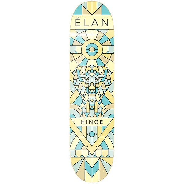 ELAN GEO PRO HINGE ELEPHANT SKATEBOARD DECK