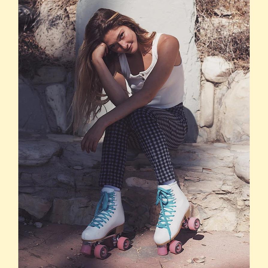 Impala Sidewalk Rollerskates White