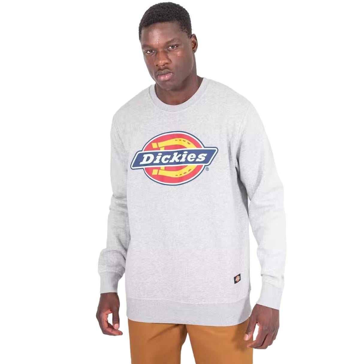 Dickies H.S Classic Crew Neck Sweater Grey Marle