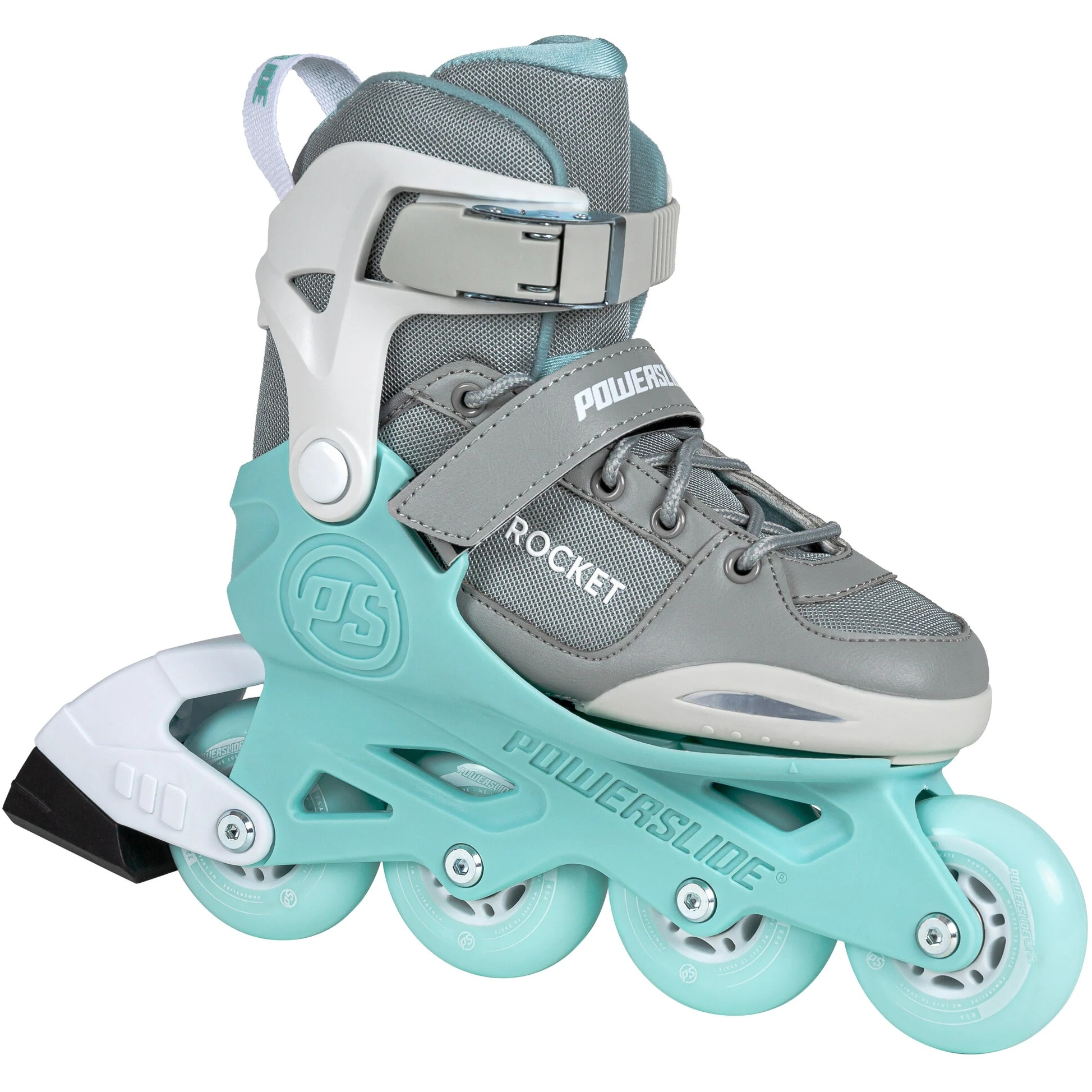 Powerslide Rocket Grey Kids Adjustable Inline Skates