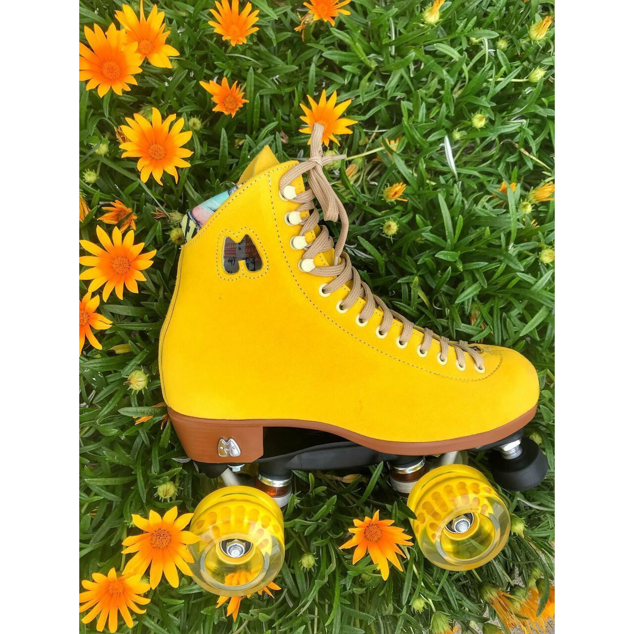 Moxi Lolly Roller Skate Pineapple Yellow (w Nylon Thrust) - Da Klinic Online | Skate Specialists